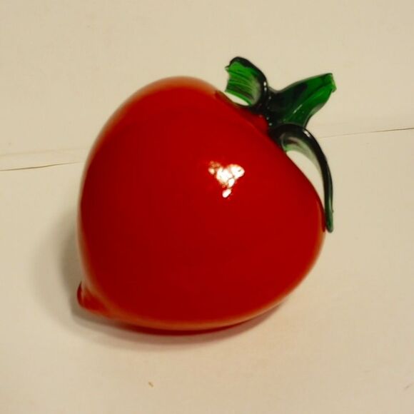 Large Glass Apple - Picture 1 of 4